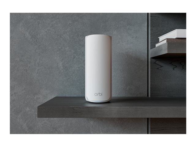 NETGEAR Orbi 770 Series RBE770 - Wi-Fi system - (extender) - up to 180 sq.m - mesh 1GbE, 2.5GbE, Wi-Fi 7 - Wi-Fi 7 - Multi-Band