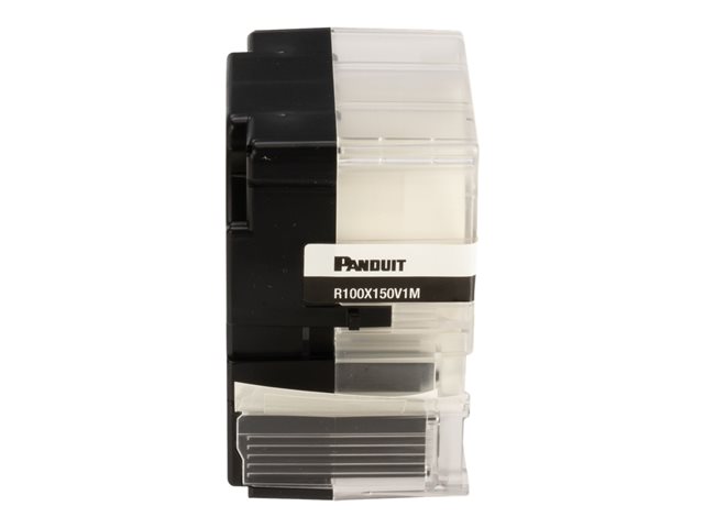 Panduit - Vinyl - acrylic adhesive - 4.5 mil - white - 38.1 x 25.4 mm 100 label(s) (1 roll(s) x 100) labels - for Panduit MP300
