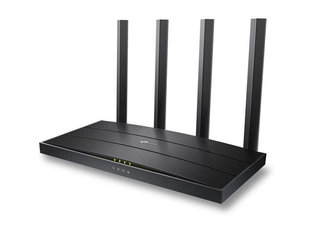 TP-Link Omada ER605W V1 - Wireless router 4-port switch - 1GbE - WAN ports: 3 - Wi-Fi 6 - Dual Band - wall-mountable