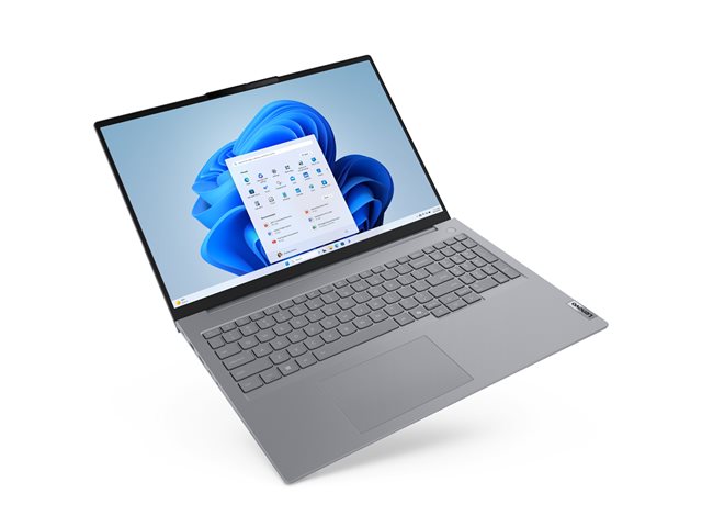 Lenovo ThinkBook 16 G8 IAL 21SK - 180-degree hinge design - Intel Core Ultra 5 - 135H / up to 4.6 GHz - Win 11 Pro - Intel Arc Graphics - 16 GB RAM - 512 GB SSD NVMe - 16\" IPS 1920 x 1200 - Wi-Fi 6E, Bluetooth - arctic grey - kbd: English - with 2 Years Lenovo Depot Support, CO2 Offset 0.5 ton (2nd Gen)