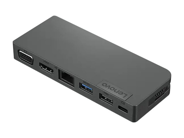 Lenovo Powered USB-C Travel Hub - Docking station - USB-C - VGA, HDMI - Campus - Worldwide - for ThinkPad X1 Yoga Gen 8 21HQ