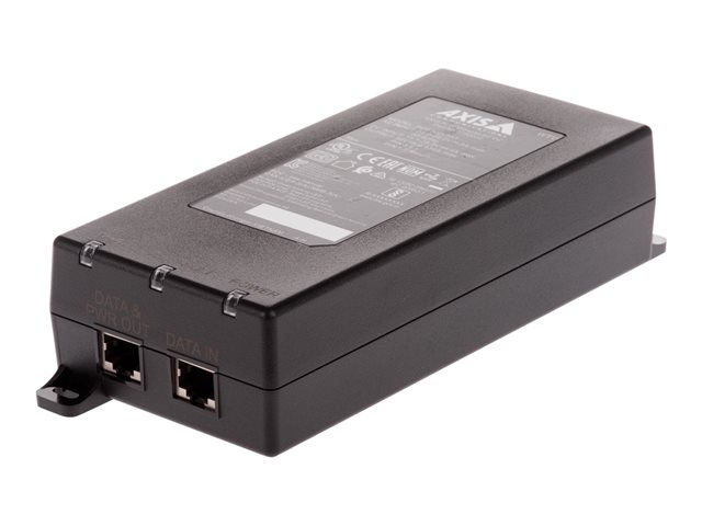 AXIS Midspan AC/DC - PoE injector - AC 24 / DC 20-26.4 V - 90 Watt - for AXIS C1410, D3110, F101, P1377, P1378, P1385, P1455, P8815, Q1615, Q6100, Q9216, W400