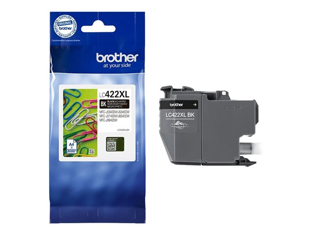 Brother LC422XL - High Yield - black - original - ink cartridge - for Brother MFC-J5340DW, MFC-J5345DW, MFC-J5740DW, MFC-J6540DW, MFC-J6940DW