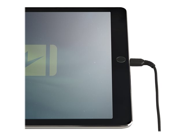StarTech.com 12 in(30cm) Durable Black USB-A to Lightning Cable, Heavy Duty Rugged Aramid Fiber USB Type A to Lightning Charger/Sync Power Cord, Apple MFi Certified iPad/iPhone 12 Pro Max - iPhone 7/8/11/11 Pro - Lightning cable - USB male to Lightning male - 30 cm - black