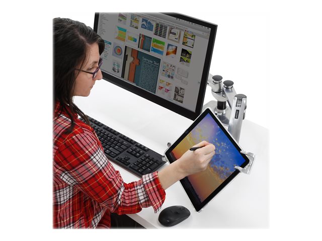 Ergotron - Mounting component (mount) - for tablet - lockable - metal, composite - screen size: 7.9\"-13\" - arm mountable - for Ergotron NX