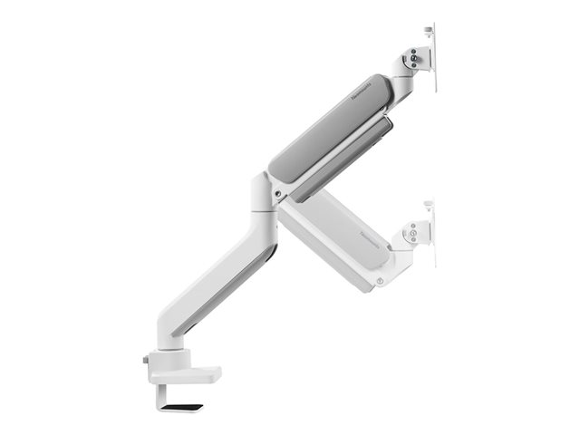 Neomounts DS70-450WH1 - Mounting kit (articulating arm, grommet clamp, topfix clamp) - full-motion - for LCD display - white - screen size: 17\"-42\" - desktop