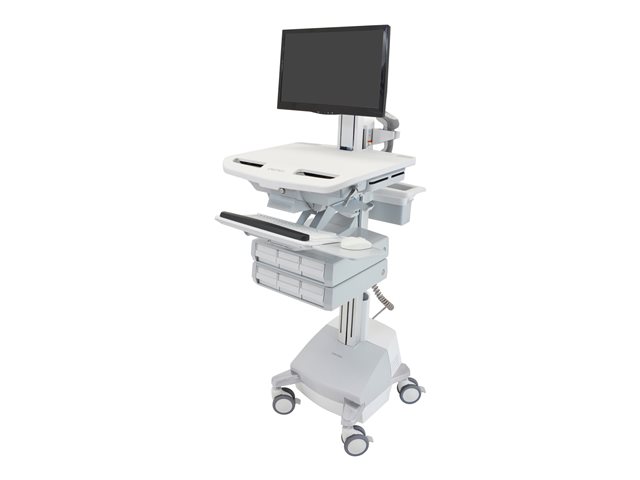 STYLEVIEW CART WITH LCD PIVOT SLA POWERE