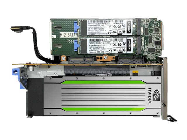 Lenovo PCIe Riser Cage - Riser card - for ThinkSystem SE350 7D1R, 7D1X, 7Z46