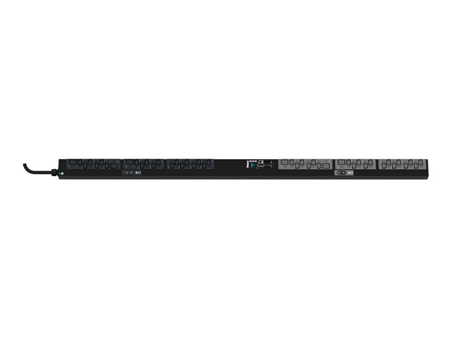 Panduit SmartZone G5 Monitored & Switched per Outlet (MSPO) Series - Power distribution unit (rack-mountable) - AC 230 V - 7.4 kW - 7400 VA - 1-phase - Ethernet 10/100/1000 - input: IEC 60309 2P+E - output connectors: 44 (6 x IEC 60320 C19, 38 x IEC