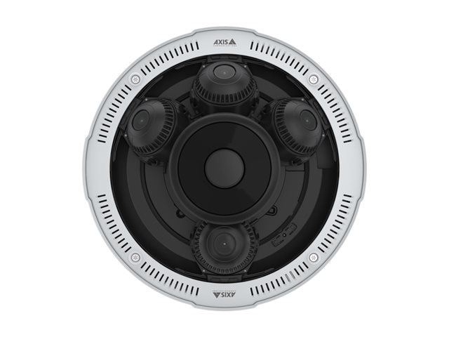 AXIS P37 Series P3735-PLE - Network panoramic camera - multi-sensor - dome - outdoor - tamper-resistant / weatherproof - colour (Day&Night) - 4x2MP - 1920 x 1080 - 1080p - fixed iris - vari-focal - audio - GbE - H.264B, H.264M, H.264H, H.265, MJPEG, MPEG-4 Part 10, AVC, MPEG-H Part 2, HEVC - PoE Plus Class 4 - TAA Compliant