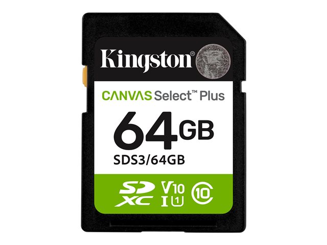 64GB SDXC Canvas Select Plus UHS-I U1