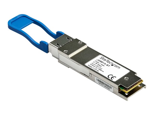 StarTech.com HPE JG661A Compatible QSFP+ Module, 40GBASE-LR4, 40GbE Single Mode (SMF) Fiber Optic Transceiver, 40GE Gigabit Ethernet QSFP+, LC 10km, 1270nm to 1330nm, DDM, HPE 5900AF 12902 - Lifetime Warranty (JG661A-ST) - QSFP+ transceiver module (equivalent to: HP JG661A) - 40GbE - 40GBase-LR4 - LC single-mode - up to 10 km - 850 nm