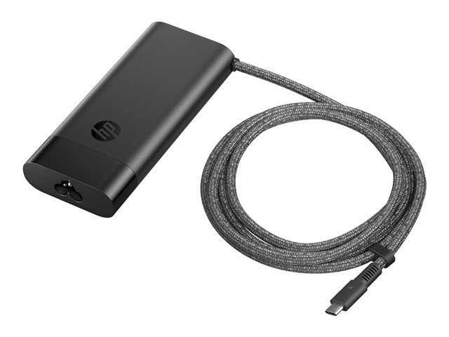 HP 110W Laptop Charger - Power adapter - USB-C - AC 115/230 V - 110 Watt - output connectors: 2 - Europe - black