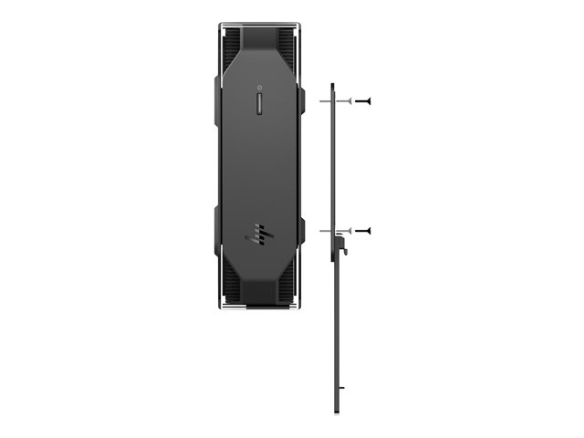 HP B550 - Mount bracket kit - on-the-monitor mountable - for HP Z24f G3, Z24n G3, Z27q G3, Elite 600 G9, 800 G9