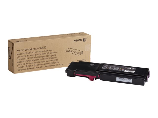 Xerox WorkCentre 6655 - High capacity - magenta - original - toner cartridge - for WorkCentre 6655