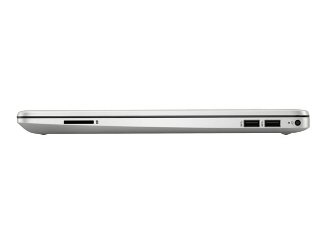 HP 15-dw2181nb - Core i3 1005G1 / 1.2 GHz - Win 10 Home in S mode - 8 GB RAM - 256 GB SSD NVMe - 15.6\" IPS 1920 x 1080 (Full HD) - UHD Graphics - Wi-Fi, Bluetooth - natural silver, vertical brushed pattern - kbd: Belgium