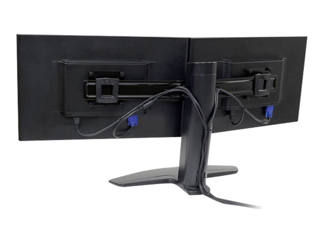 Ergotron Neo-Flex - Stand - for 2 LCD displays - black - screen size: up to 24\" - desktop
