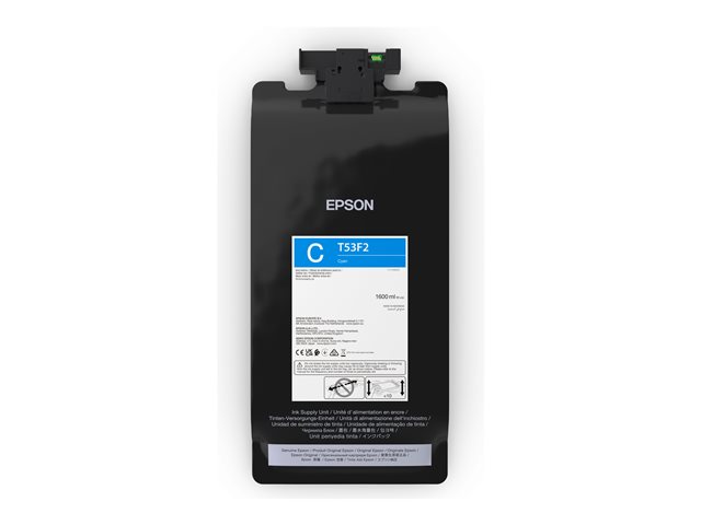 Epson T53F2 - 1.6 L - Large Format - cyan - original - ink pouch
