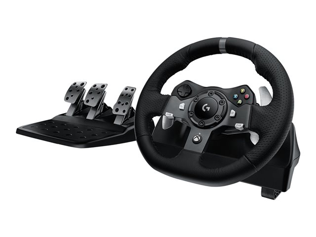 Logitech G920 Driving Force - Wheel and pedals set - wired - for Microsoft Xbox One