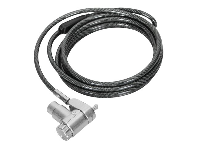 Targus DEFCON Ultimate - Security cable lock - universal keyed, with adaptable lock head - silver - 2 m (pack of 25)