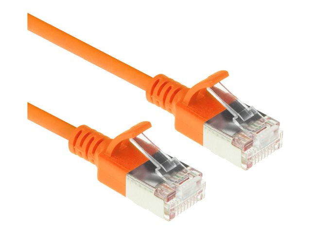 CAT6A U/FTP SLIMLINE OR 0.5M. 1 stk