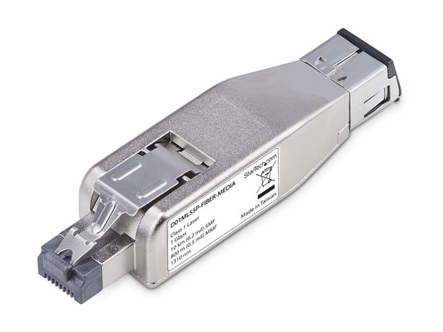 StarTech.com Gigabit Fiber to RJ45 Ethernet Media Converter, Micro Mini - Fibre media converter - 1GbE - 1000Base-T, 1000Base-LX - RJ-45 / LC single-mode / LC multi-mode - up to 10 km - 1310 nm - TAA Compliant - for P/N: 50FIBLCLC10, 50FIBLCLC15, N6PATCH6BL, N6PATCH6BL10PK