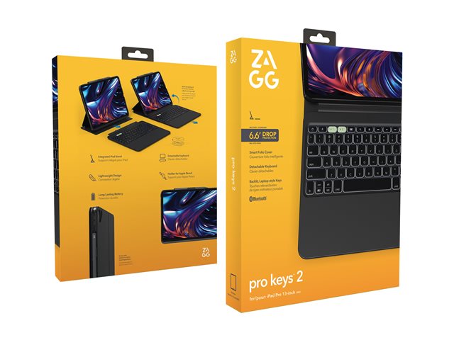 ZAGG KB ProKey 2 iPad Pro 13 M4 Bl Swiss