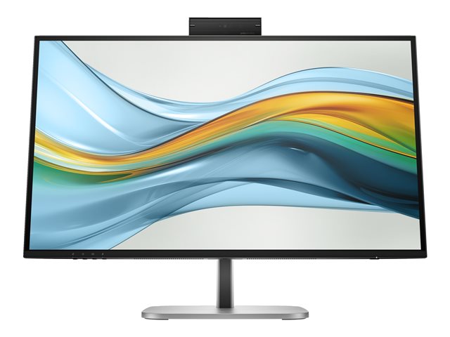 HP 527pm - Series 5 Pro - LED monitor - 27\" - 2560 x 1440 QHD @ 100 Hz - IPS - 350 cd/m² - 1500:1 - 5 ms - HDMI, DisplayPort, USB-C - speakers - jet black, natural silver (stand), jet black (stand) - Smart Buy