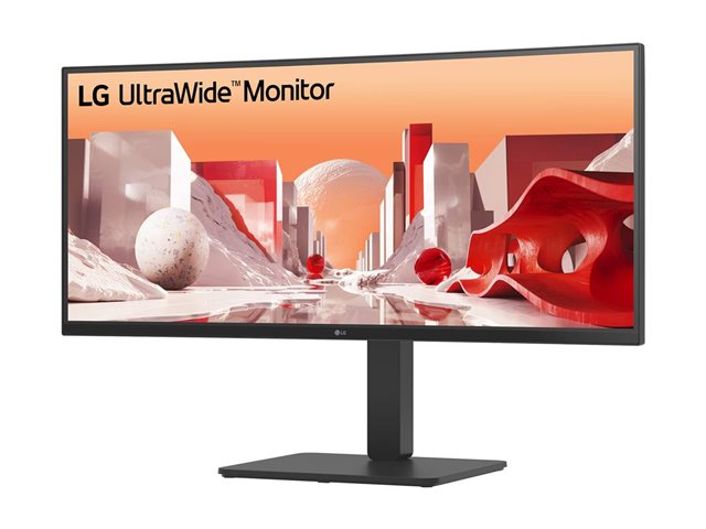 LG UltraWide 34BA85QE-B - LED monitor - curved - 34\" - 3440 x 1440 WQHD @ 60 Hz - IPS - 300 cd/m² - 1000:1 - HDR10 - 5 ms - 2xHDMI, DisplayPort, USB-C - speakers