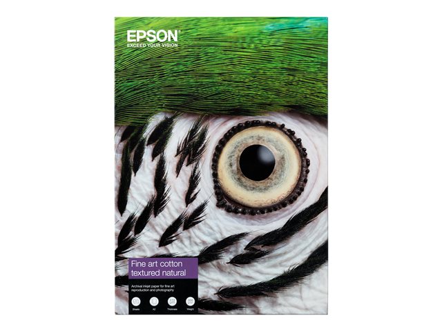 Fine Art Cotton Textured Natural II A2 2