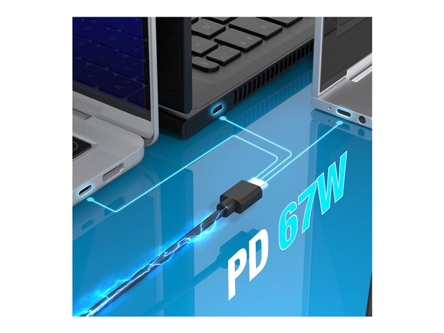 67W GAN PD USB-C MINI CHARGER UK PLUG 6