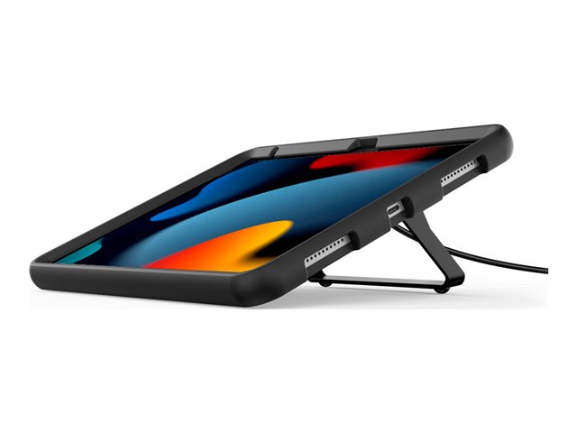 Compulocks iPad 10.9\" 10th Gen Secured Kickstand - Bumper for tablet - kickstand - rubber - black - for Apple 10.9-inch iPad (10th generation)