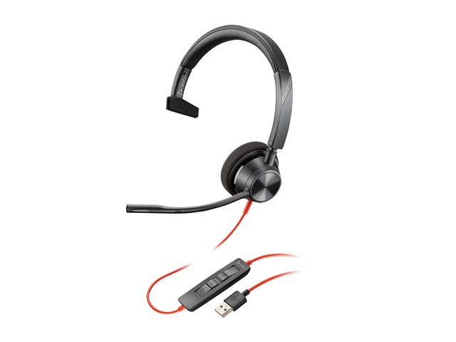 Poly Blackwire 3310 USB-A Headset - Replaces Poly SKU 213928-101
