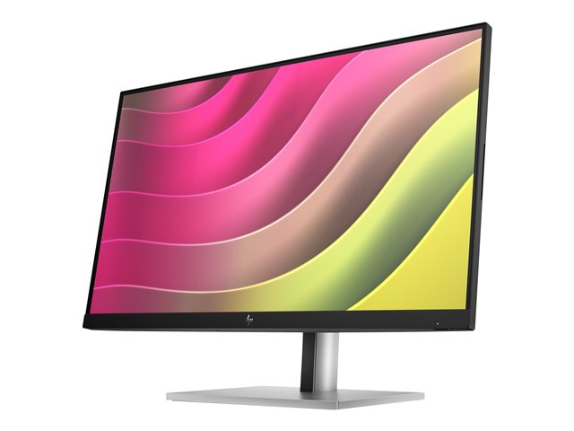 HP E24t G5 - E-Series - LED monitor - 23.8\" - touchscreen - 1920 x 1080 Full HD (1080p) @ 75 Hz - IPS - 300 cd/m² - 1000:1 - 5 ms - HDMI, DisplayPort - black, black and silver (stand)