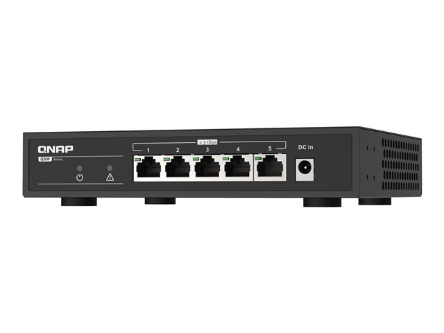 QNAP QSW-1105-5T - Switch - unmanaged - 5 x 10/100/1000/2.5G - desktop