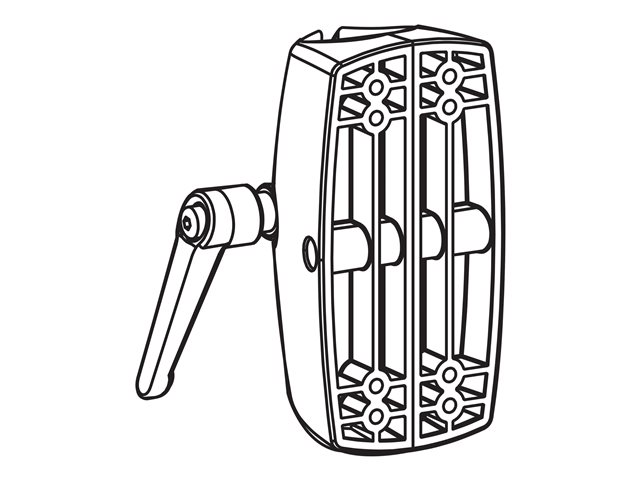 Ergotron - Mounting component (pole clamp) - black