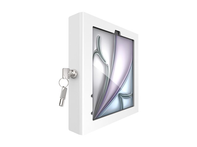 Compulocks iPad Air M2 11\" (2024), Apex Enclosure Core Stand - Mounting kit (enclosure, stand) - for tablet - lockable - metal frame - white - screen size: 11\" - counter, wall-mountable - for Apple 11-inch iPad Air (M2)