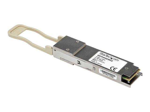 StarTech.com Extreme Networks 10319 Compatible QSFP+ Module, 40GBASE-SR4, 40GbE Multimode Fiber MMF Optic Transceiver, 40GE Gigabit Ethernet QSFP+, MPO Connector, 150m, 850nm, DDM, QSFP+ - Lifetime Warranty (10319-ST) - SFP+ transceiver module (equivalent to: Extreme Networks 10319) - 40 Gigabit LAN - 40GBASE-SR4 - MPO multi-mode - up to 150 m - 850 nm
