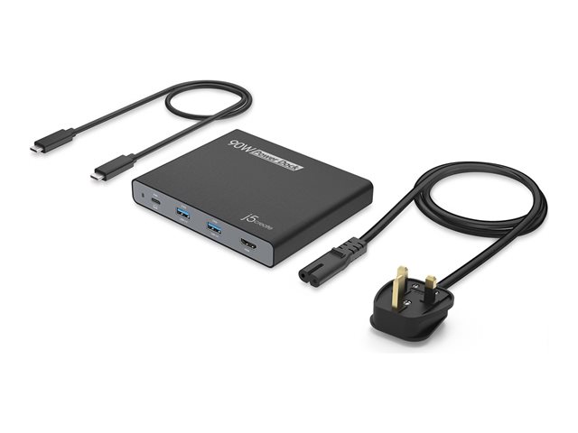 90W Built in USB-C Travel Dock - UK