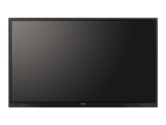 Sharp AQUOS BOARD PN-LC652 - 65\" Diagonal Class (64.5\" viewable) - PN-LC2 Series LED-backlit LCD display - education / business - with touchscreen (multi touch) - 4K UHD (2160p) 3840 x 2160 - direct-lit LED