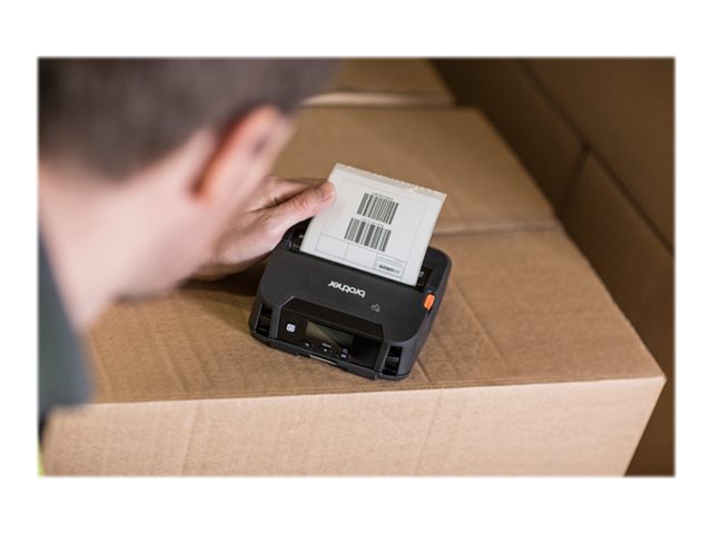 Brother RuggedJet RJ-4230B - Receipt printer - direct thermal - Roll (11.4 cm) - 203 x 203 dpi - up to 127 mm/sec - USB 2.0, Bluetooth 4.2