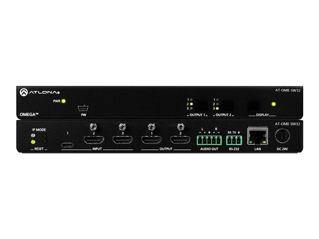 3×2 MAT.SWITCH FOR HDMI-USB-C. 1 stk
