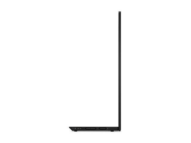 Lenovo ThinkVision M14t Gen 2 - LED monitor - 14\" - portable - touchscreen - 2240 x 1400 - IPS - 300 cd/m² - 1500:1 - 6 ms - 2xUSB-C - raven black