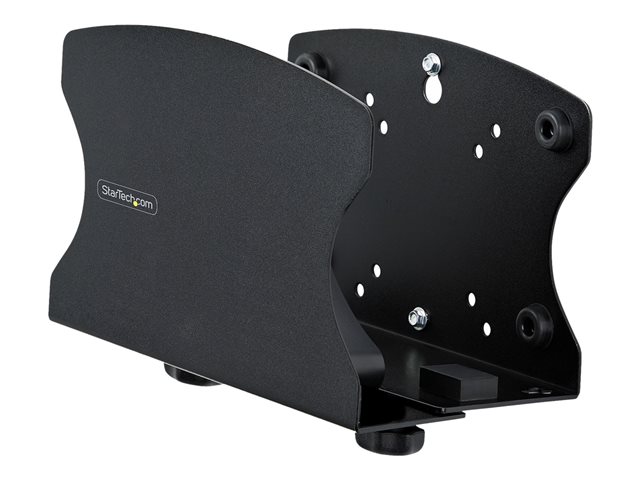 StarTech.com PC Wall Mount Bracket, For Desktop Computers Up To 40lb, Toolless Width Adjustment 1.9-7.8in (50-200mm), Heavy-Duty Steel, CPU Tower/Case Shelf/Holder, Includes Mounting Hardware and Spacers (2NS-CPU-WALL-MOUNT) - Desktop to wall/monitor