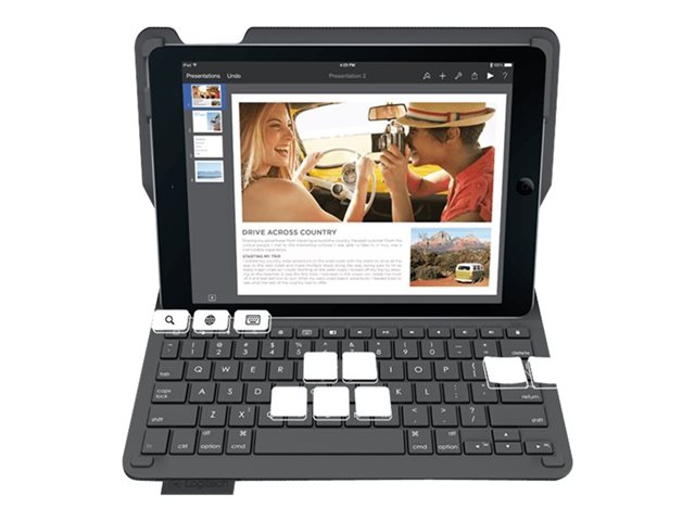 Type+ Protective case w/integratd KB RED