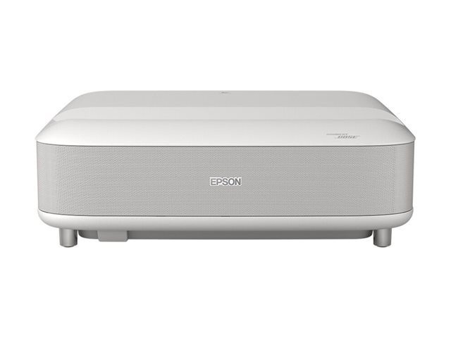Epson Lifestudio Grand EH-LS670W - 3LCD projector - 3600 lumens (white) - 3600 lumens (colour) - 1920 x 1080 x 2 - 16:9 - 4K - ultra short-throw lens - 802.11a/b/g/n/ac wireless / Miracast - diamond white - Android TV
