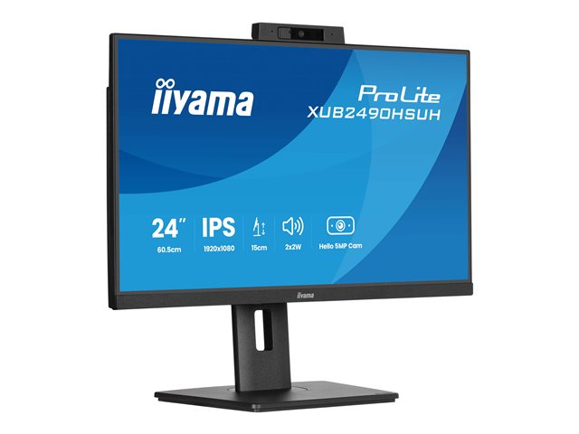 24\"W LCD Business Full HD IPS Windows Hello Webcam
