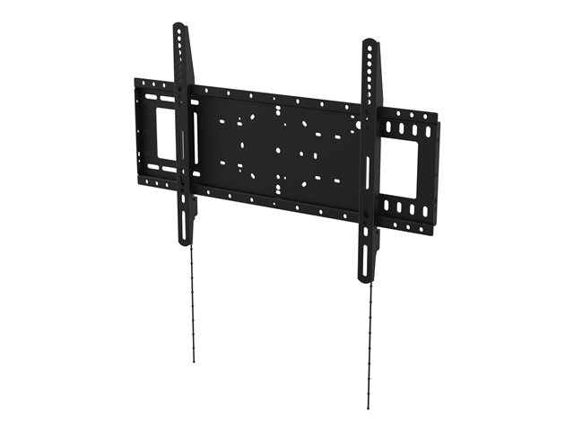 VISION Heavy Duty Display Wall Mount - LIFETIME WARRANTY - fits display 37-85\" with VESA sizes up to 600 x 400 - non-tilting - suits interactive flat panels or LED TVs - arms latch securely - cold-rolled steel - media player fixing points - SWL 100 kg / 220 lb - black