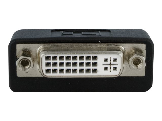 StarTech.com DisplayPort DVI Video Adapter Converter - DisplayPort to DVI Converter - DP to DVI - DisplayPort to DVI Adapter (DP2DVIADAP) - DisplayPort adapter - single link - DisplayPort (M) to DVI-D (F) - for P/N: DVIDDMM1, DVIDDMM10M, DVIDDMM25, DVIDDMM2M, DVIDDMM3M, DVIDDMM5M