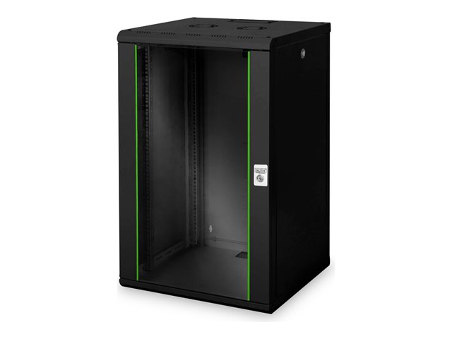WALL MOUNTING CABINET 600X600MM20U UNIQUE COLOR BLACK RAL 9005